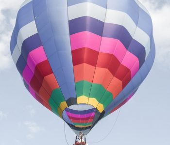 Ballongflygning i fantastisk miljö