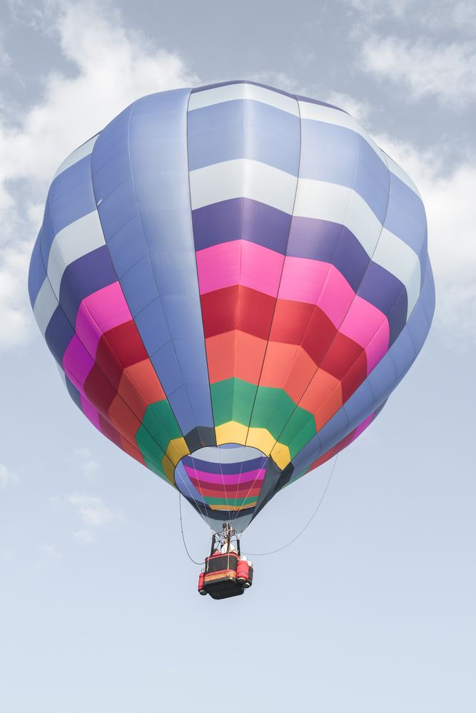Ballongflygning i fantastisk miljö